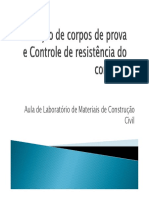 Concreto - Calculo de Resistencia - Ensaio