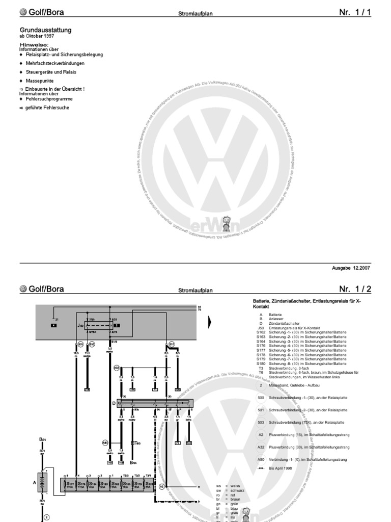 Golf 4 Stromlaufplan Pdfnull