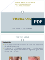 Fisura Anal: Definición, Causas, Etiología y Tratamiento