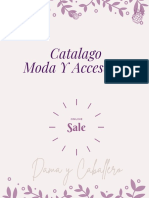 Catalogo Moda y Accesorios