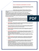 Los 15 Principios de Contabilidad Generalmente Aceptados