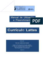 Manual de Preenchimento Do Curriculo Lattes