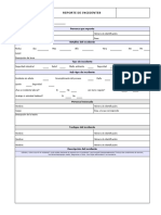 04.2 Form - Reporte Incidente de Trabajo