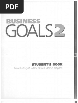 business goals 2 student's book