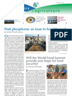 2010 IFA_Fertilizers and Agriculture newsletter (Peak Phosphorus)_IFA