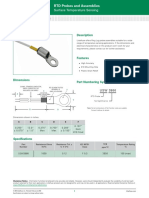 Littelfuse - RTD - Probes - Assemblies - Surface - Temperature - Sensing - USW3866 - Datasheet - PDF (RTD - )