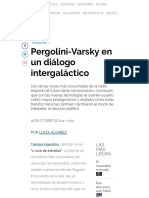 Pergolini-Varsky en Un Diálogo Intergaláctico - Todoshow