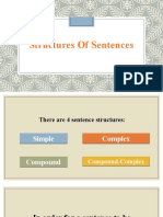 Structures of Sentences