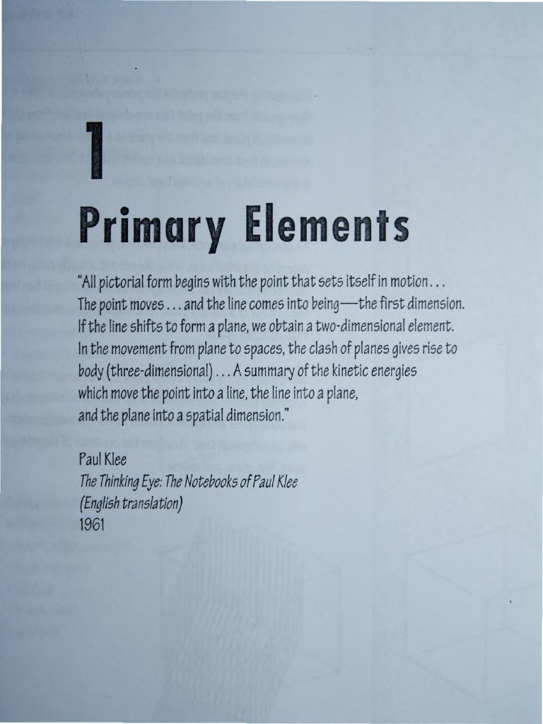 Understanding Primary Elements in Design | PDF | Plane (Geometry) | Shape