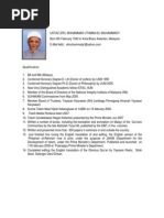 Biodata Muhammad Uthman El-Muhammady