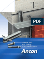 Channel and Bolt Fixings: For The Construction Industry