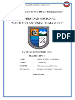 Práctica TIPO C - Inst. Sanitarias-FIC UNASAM