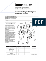 5° Examen Diagnóstico 2021-2022