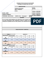 Informe de Resistencia Lab Fisica Grupo 7