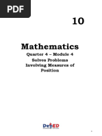 Math 10 - Q4 - Week 4 - 5 - Module 4 - Solves-Problems-Involving-Measures-Of-Position