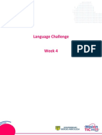 W4 - Language Challenge Class1