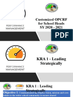 2021 Customized OPCRF For SH