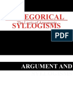 Categorical Syllogisms: The Logic of Arguments