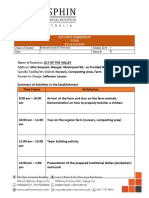 Kitchen Immersion Tour Evaluation: Name of Student: Student ID #: Date: Batch #