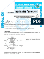 Ficha Lineas Imaginarias de La Tierra para Cuarto de Primaria