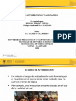 U1 - SESGO DE AUTOSELECCION Y ASOCIACION - DEISON TIRADO USUGA - Código Estudiantil Nro. 201922419