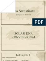 Kelompok 3_isolasi Dna Konvensional_biosel II
