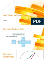 The Official SAT Study Guide - Test 6