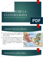 Periodo de La Cultura Maya