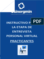 Osinergmin Instructivo EPV Practicantes