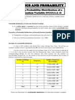 Discrete Probability Distributions Quiz