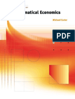 Foundations of Mathematical Economics