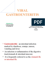 Viral Gastroenteritis: Submitted by