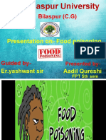 Presentation On - Food Poisoning