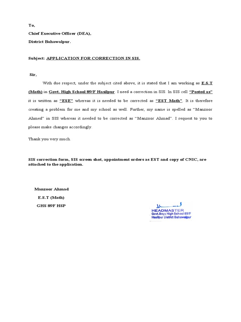 Application To CEO | PDF | Career & Growth | Business