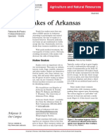 Snakes of Arkansas: Agriculture and Natural Resources
