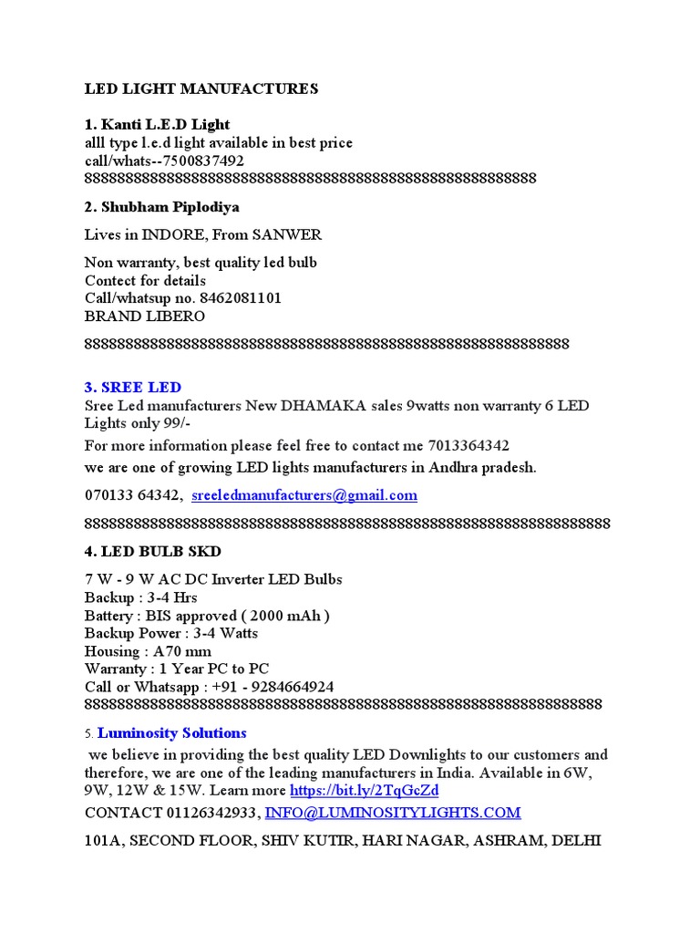 Led suppliers near me deals