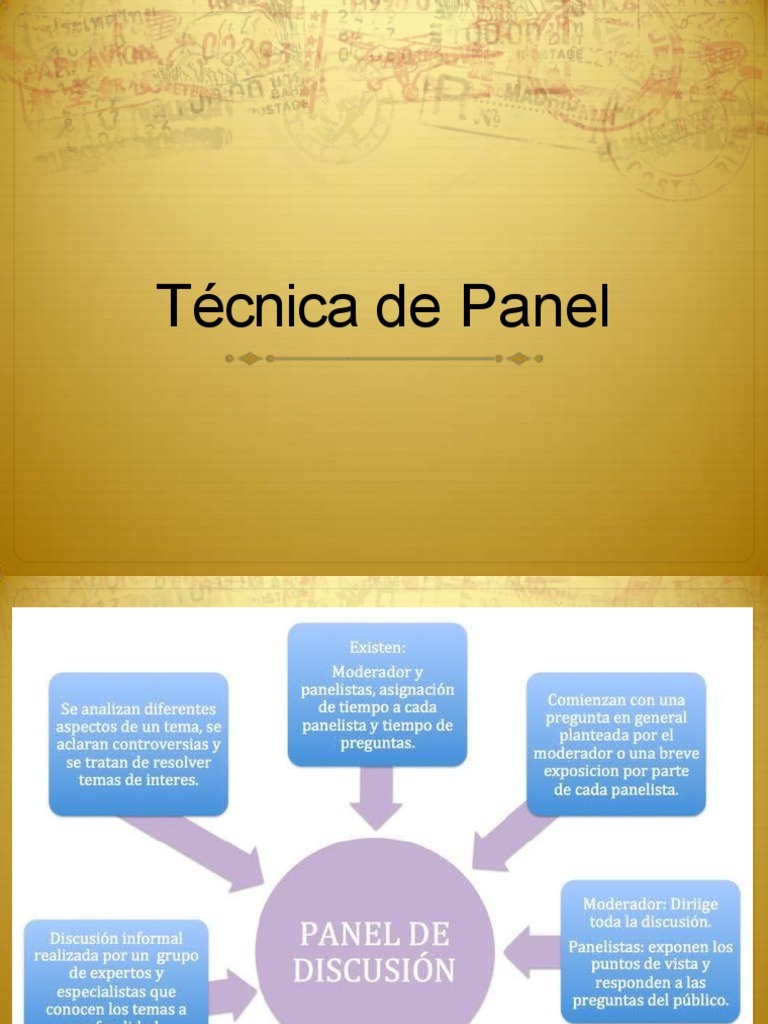 ¿Qué es y cómo se hace un panel? | PDF