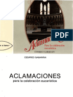 Aclamaciones Para La Celebracic3b3n Eucaristica