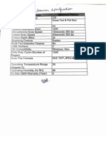 DGR Specifications Scanner Simple