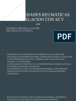 Enfermedades Reumaticas y Su Relacion Con Ecv