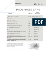 Zinc Phosphate Zp-46: "Quality Is in Our Chemistry"