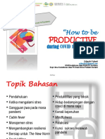 How to be Productive during Covid 19 Pandemic- Methadone -KKN FK- Juli 2021