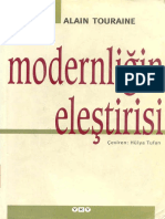 Alain Touraine - Modernliğin Eleştirisi (2002, Yapı Kredi Yayınları)
