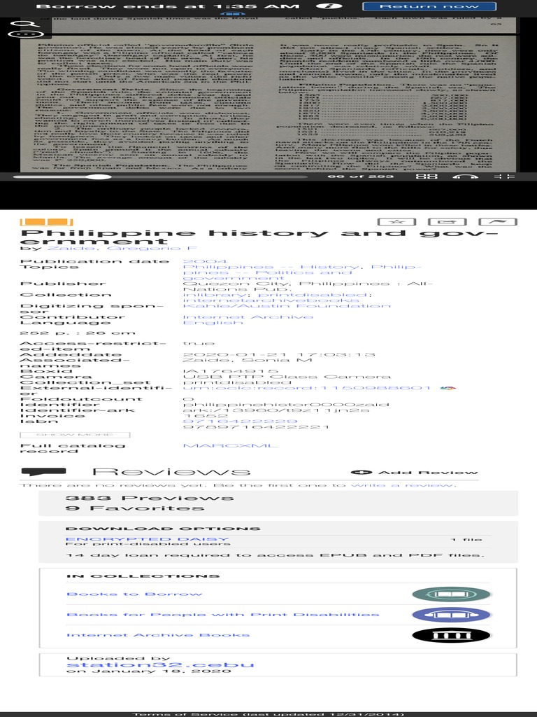 PHILIPPINE HISTORY AND GOVERNMENT BY GREGORIO F ZAIDE PDF intelligence overview