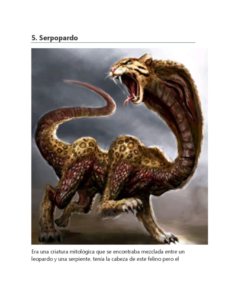 Serpopardo y Momia PDF