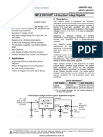 LM2576xx Series SIMPLE SWITCHER 3-A Step-Down Voltage Regulator