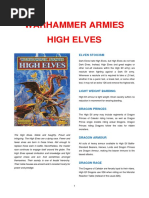 WR 2021 High Elves Army