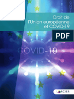 Droit de L'union Européenne Et COVID-19: Livre Blanc