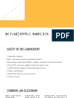 MC 2 Lab Keyfej C. Ramos, R.CH.: JANUARY 23, 2019