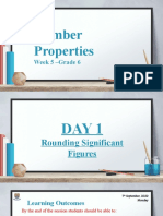 Number Properties: Week 5 - Grade 6